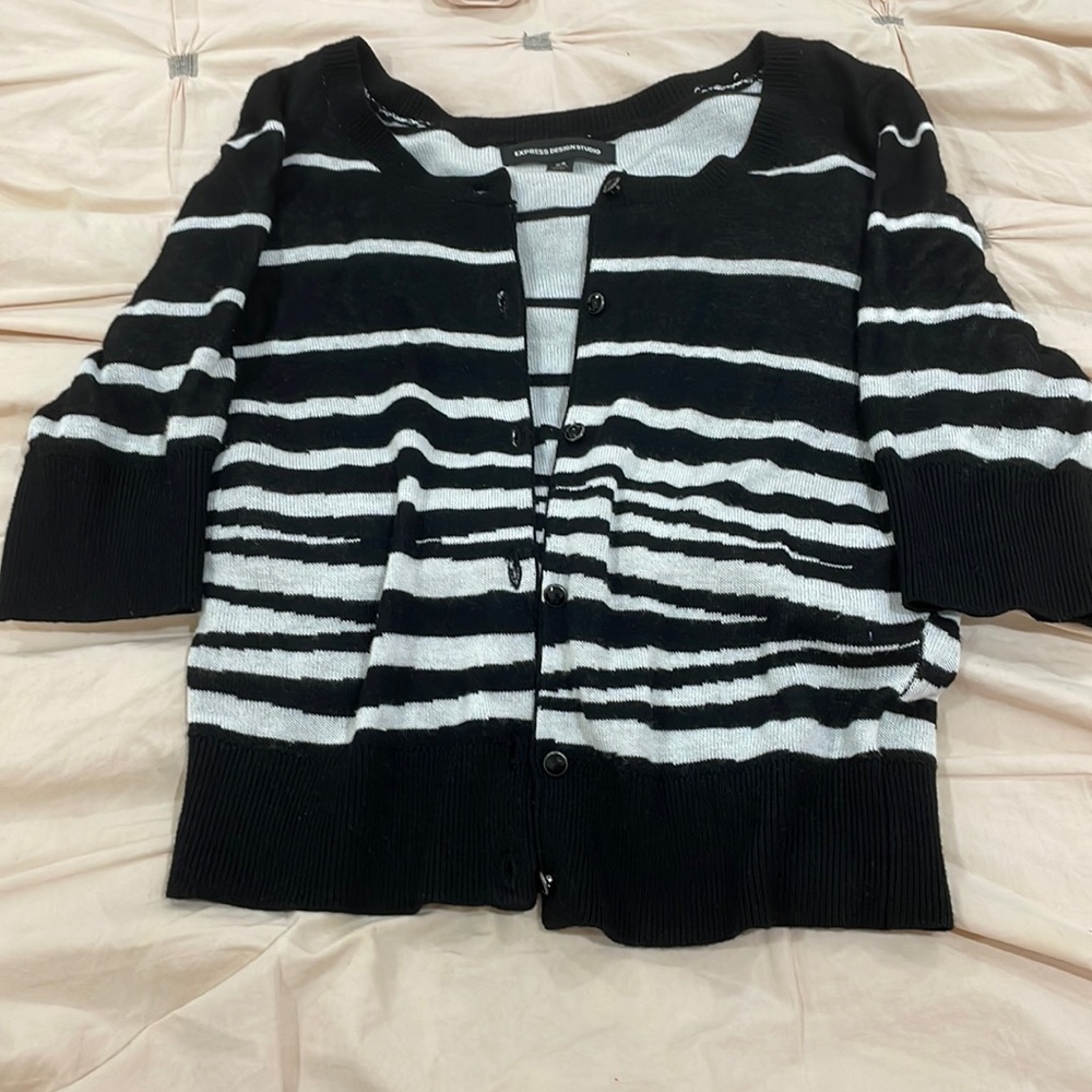 Striped Cardigan